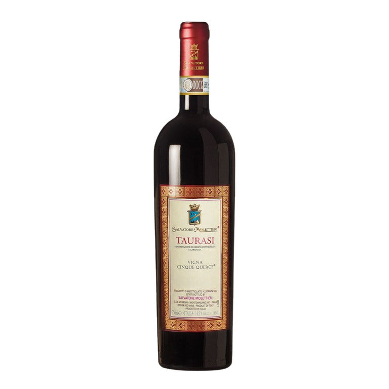 VINO SALVATORE MOLETTIERI CINQUE QUERCE (1 pz) TAURASI DOCG 2016-75CL